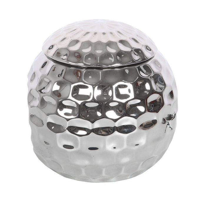 Silver Disco Ball Oil Burner - Something Different Gift Shop