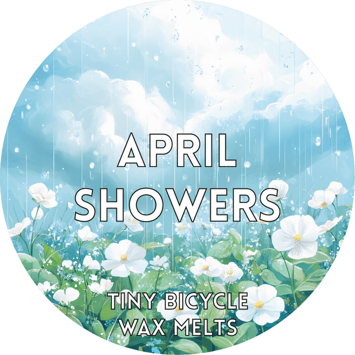 Tiny Bicycle April Showers Segment Wax Melt - Something Different Gift Shop