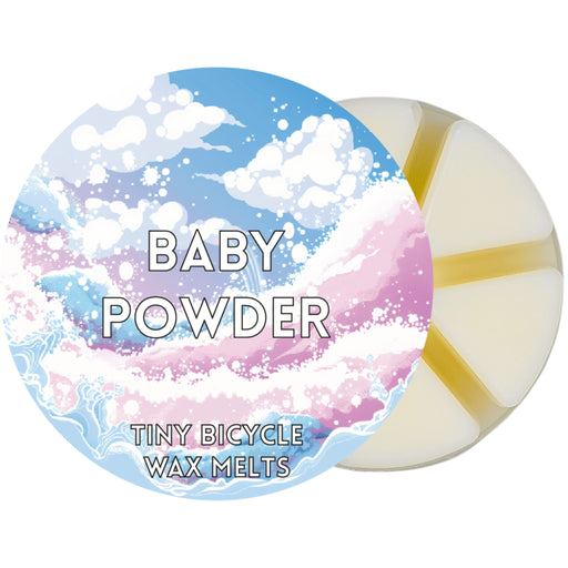 Tiny Bicycle Baby Powder Segment Wax Melt - Something Different Gift Shop