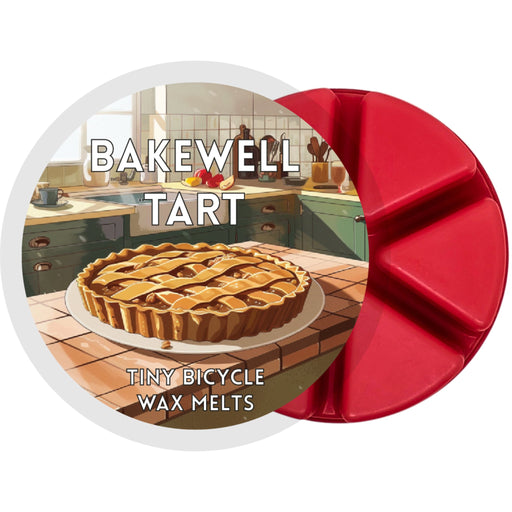 Tiny Bicycle Bakewell Tart Segment Wax Melt - Something Different Gift Shop