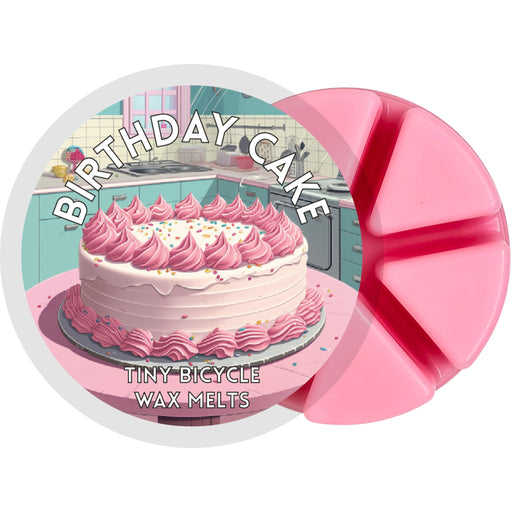 Tiny Bicycle Birthday Cake Segment Wax Melt - Something Different Gift Shop