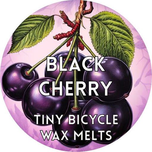 Tiny Bicycle Black Cherry Mini Wax Melt - Something Different Gift Shop