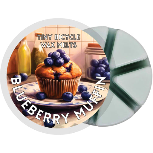 Tiny Bicycle Blueberry Muffin Segment Wax Melt - Something Different Gift Shop