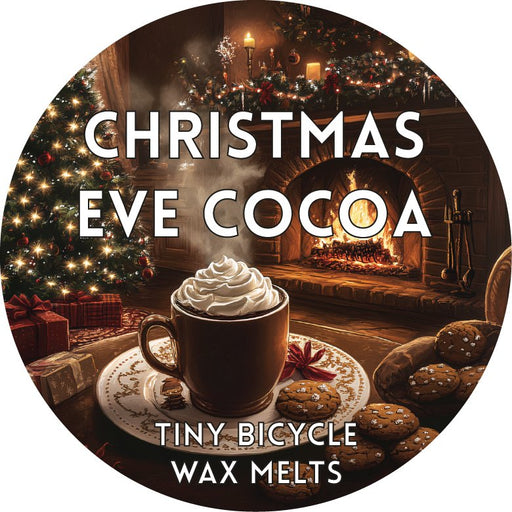 Tiny Bicycle Christmas Eve Cocoa Segment Wax Melt - Something Different Gift Shop