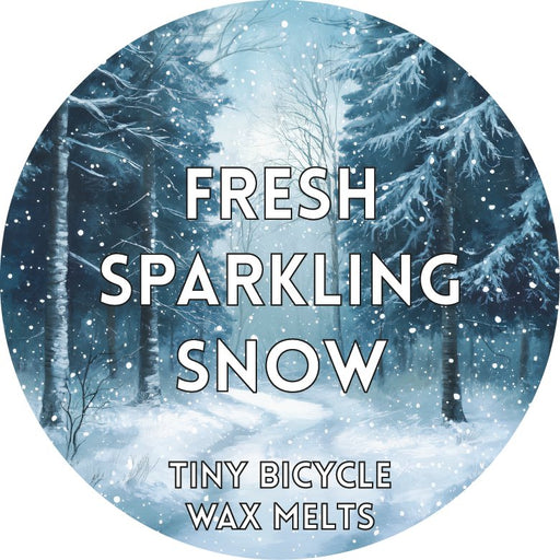 Tiny Bicycle Fresh Sparkling Snow Segment Wax Melt - Something Different Gift Shop