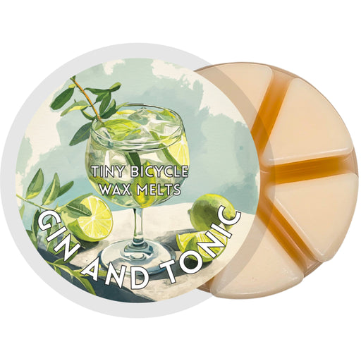 Tiny Bicycle Gin & Tonic Segment Wax Melt - Something Different Gift Shop