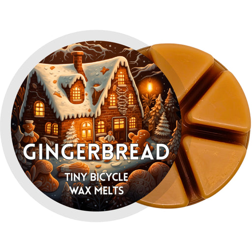 Tiny Bicycle Gingerbread Segment Wax Melt - Something Different Gift Shop