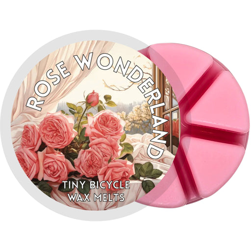 Tiny Bicycle Rose Wonderland Segment Wax Melt - Something Different Gift Shop