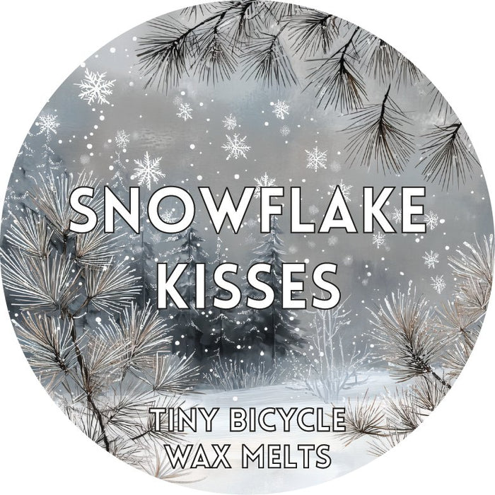 Tiny Bicycle Snowflake Kisses Segment Wax Melt - Something Different Gift Shop