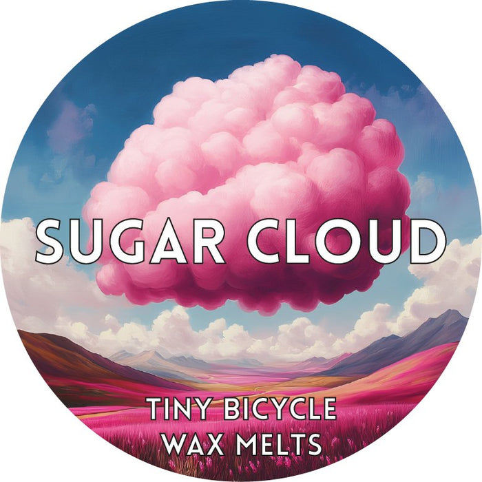 Tiny Bicycle Sugar Cloud Segment Wax Melt - Something Different Gift Shop