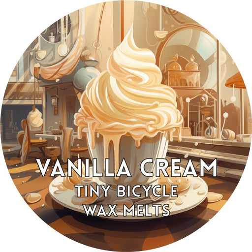 Tiny Bicycle Vanilla Cream Segment Wax Melt - Something Different Gift Shop