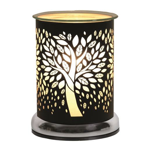 Touch Electric Wax Warmer - Black Silhouette Tree Of Life - Something Different Gift Shop