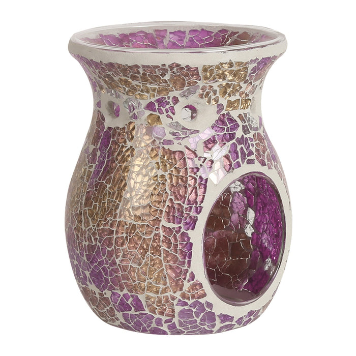 Wax Melter - Purple & Gold Crackle - Something Different Gift Shop