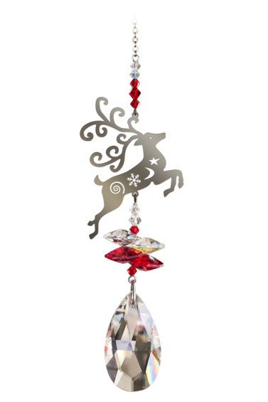 Wild Things Crystal Fantasy Small - Reindeer Red - Something Different Gift Shop