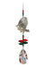 Wild Things Crystal Fantasy Small - Robin On Holly Red Green - Something Different Gift Shop