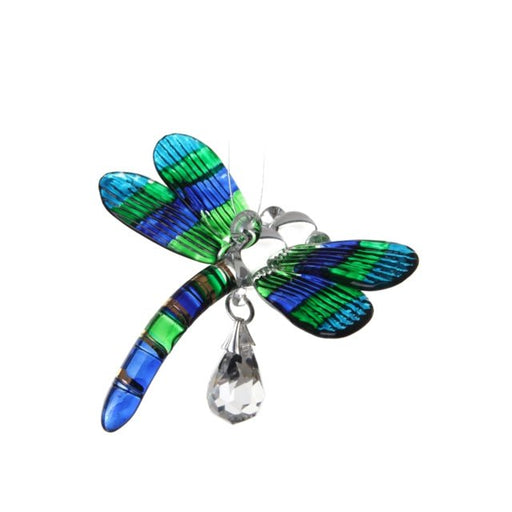 Wild Things Fantasy Glass Flying - Dragonfly Peacock - Something Different Gift Shop