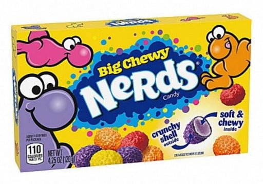 Big Chewy Nerds 120g Theatre Box - Something Different Gift Shop