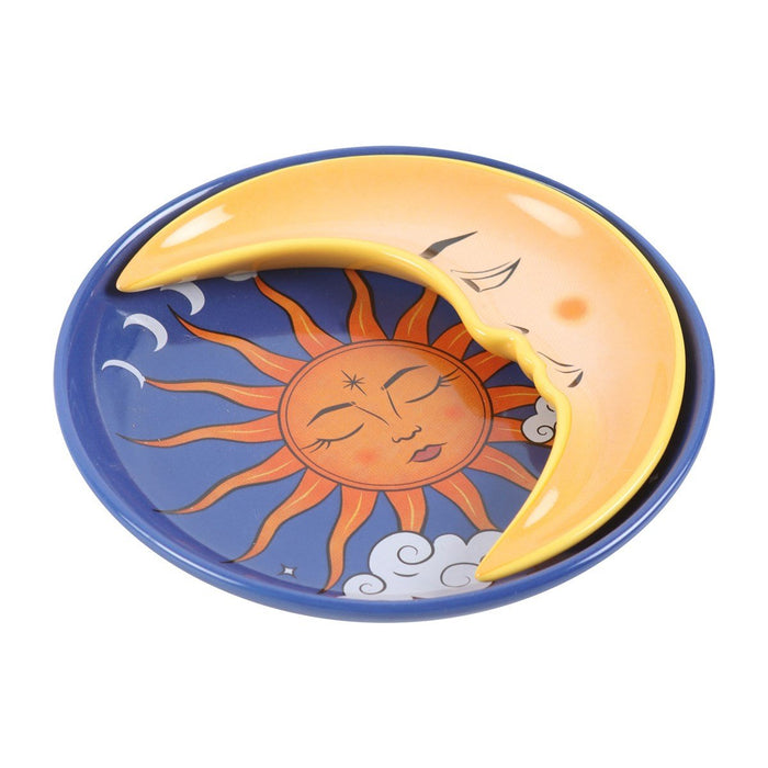 Celestial Stacking Trinket Dish - Sun & Moon - Something Different Gift Shop