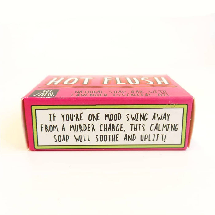 Go La La Hot Flush Soap Bar 95g - Something Different Gift Shop