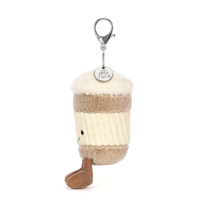 Jellycat Amuseable Coffee-To-Go Bag Charm - Something Different Gift Shop