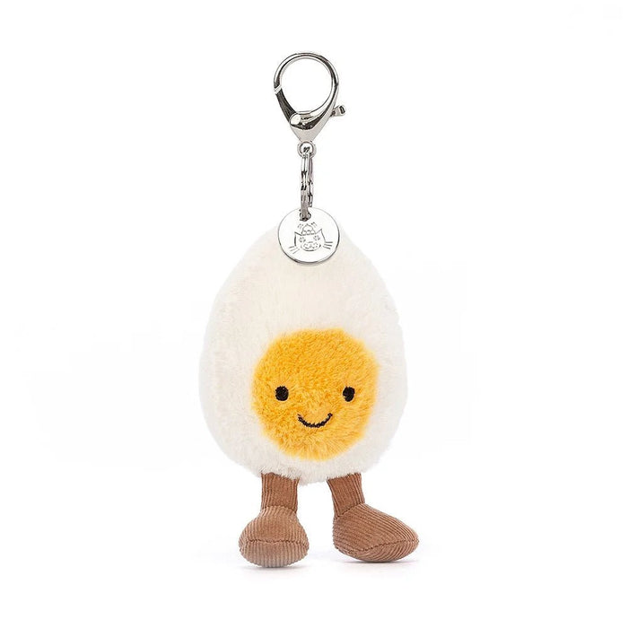 Jellycat Amuseable Happy Boiled Egg Bag Charm - Something Different Gift Shop