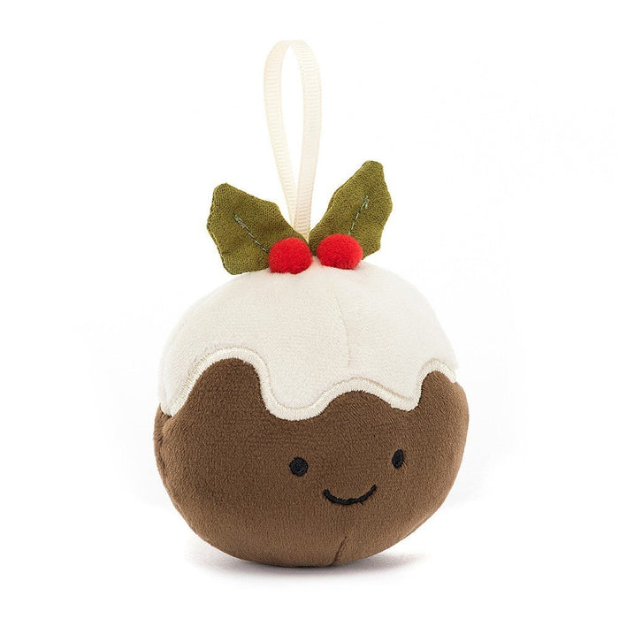 Jellycat Festive Folly Christmas Pudding - Something Different Gift Shop