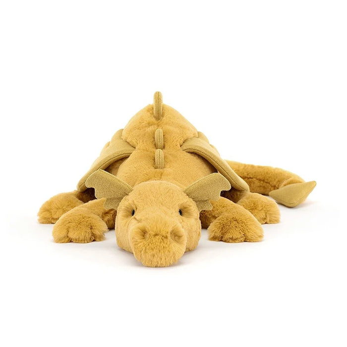 Jellycat Golden Dragon - Huge - Something Different Gift Shop