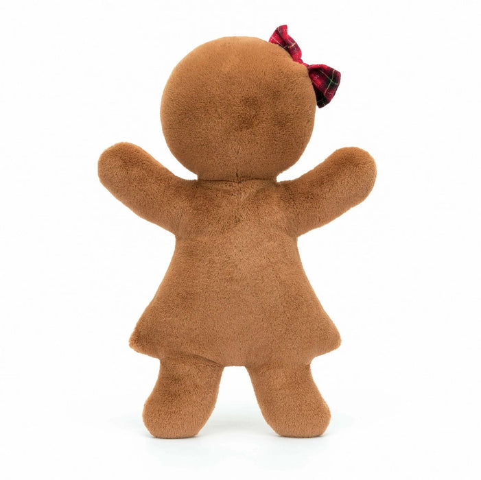 Jellycat Jolly Gingerbread Ruby - Large - Something Different Gift Shop