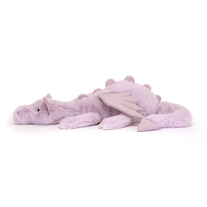 Jellycat Lavender Dragon - Huge - Something Different Gift Shop