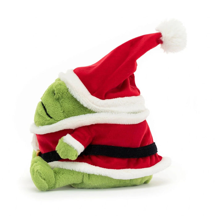 Jellycat Santa Ricky Rain Frog - Something Different Gift Shop