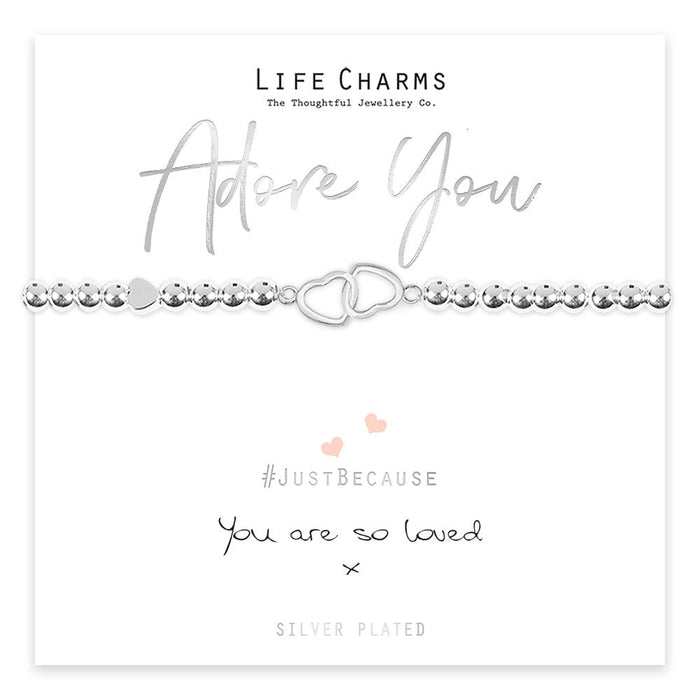 Life Charms Just Because Bracelet - You Are Loved - Something Different Gift Shop