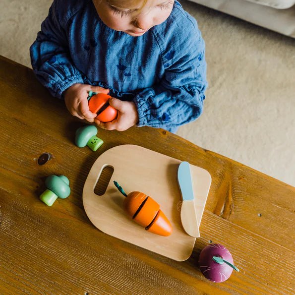 Orange Tree Toys - Happy Veggies Cutting Veg - Something Different Gift Shop