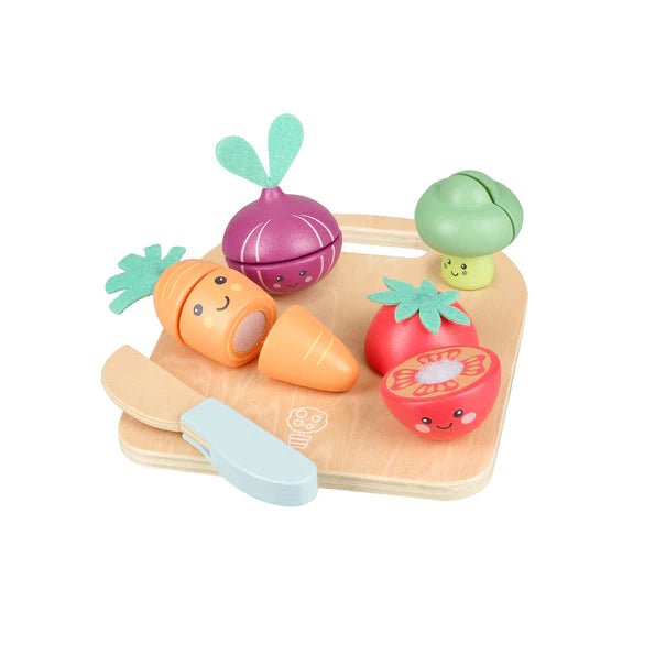 Orange Tree Toys - Happy Veggies Cutting Veg - Something Different Gift Shop