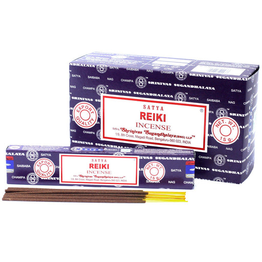 Satya Reiki Incense Sticks 15g - Something Different Gift Shop