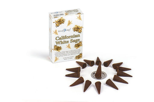 Stamford Californian White Sage Incense Cones - Something Different Gift Shop