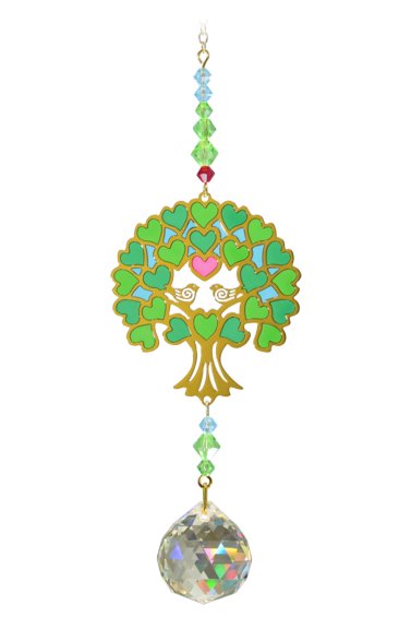 Wild Things Crystal Dreams - Tree Of Life Green - Something Different Gift Shop