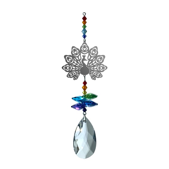 Wild Things Crystal Fantasy Small - Peacock - Something Different Gift Shop