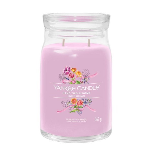 Yankee Candle Signature Large Jar Candle - Hand Tied Blooms - Something Different Gift Shop