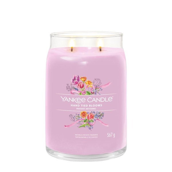 Yankee Candle Signature Large Jar Candle - Hand Tied Blooms - Something Different Gift Shop